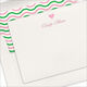 Heart Flat Note Cards - Letterpress Image 1 of 3